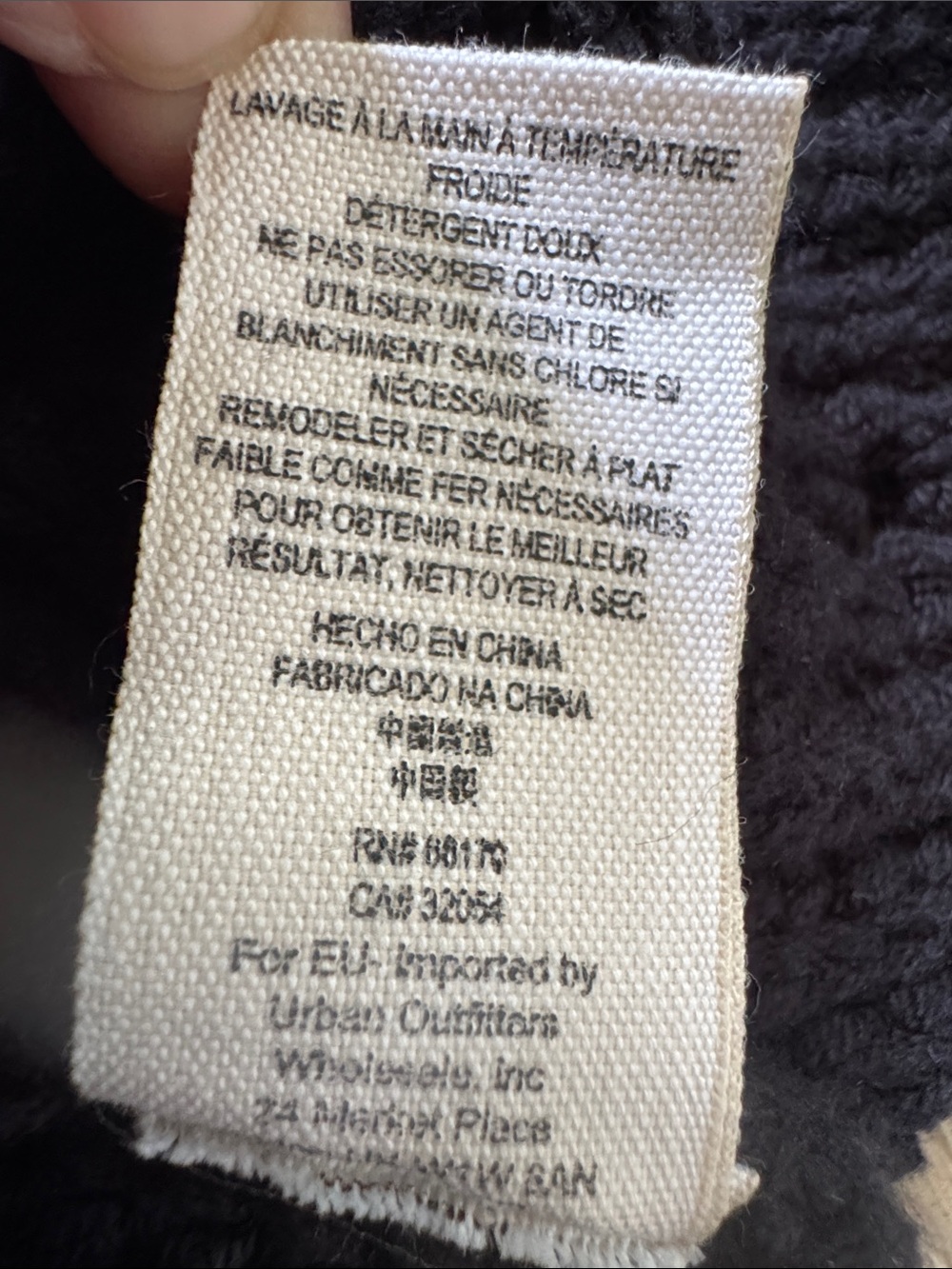Free People Nightingale Cardi Sweater Black Size S - Picture 14 of 16